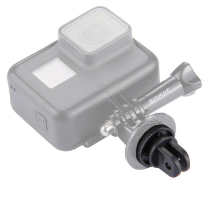 PULUZ Mini ขนาด 1/4 นิ้วสกรูอะแดปเตอร์เมาท์ขาตั้งกล้องสำหรับ GoPro Hero11 Black / HERO10 Black / 9 Black / 8 Black / 7/6/5/5 เซสชัน / 4 เซสชัน / 4/3+ / 3/2/1, DJIOsmo Action และกล้องแอคชั่นอื่นๆ, รูสกรูเส้นผ่านศูนย์กลาง 3.9 มม., เส้นผ่านศูนย์กลาง 2.2 ซ...