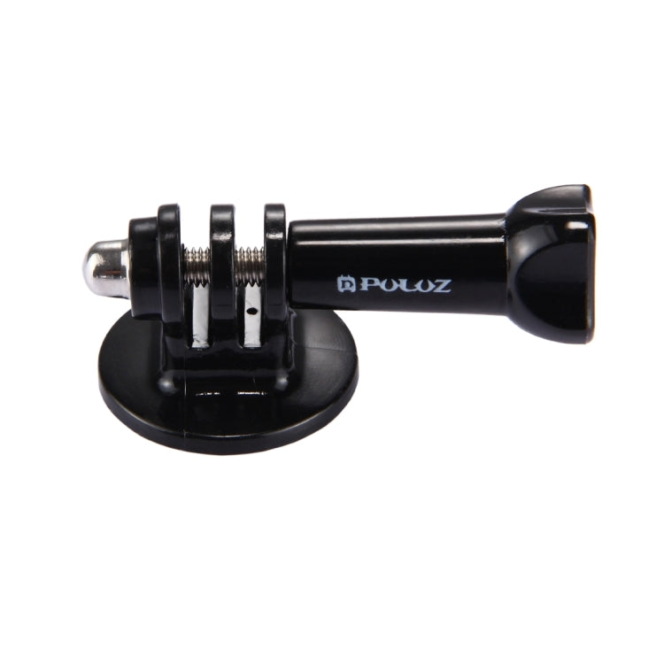 PULUZ กล้องอะแดปเตอร์เมาท์ขาตั้งกล้องพร้อมสกรูยาวสำหรับ GoPro Hero11 Black / HERO10 Black / 9 Black / 8 Black / 7 / 6 / 5 / 5 เซสชัน / 4 เซสชัน / 4/3 + / 3/2/1, DJI Osmo Action และอื่น ๆกล้องแอ็คชั่น, Tripod Adapter + Screw