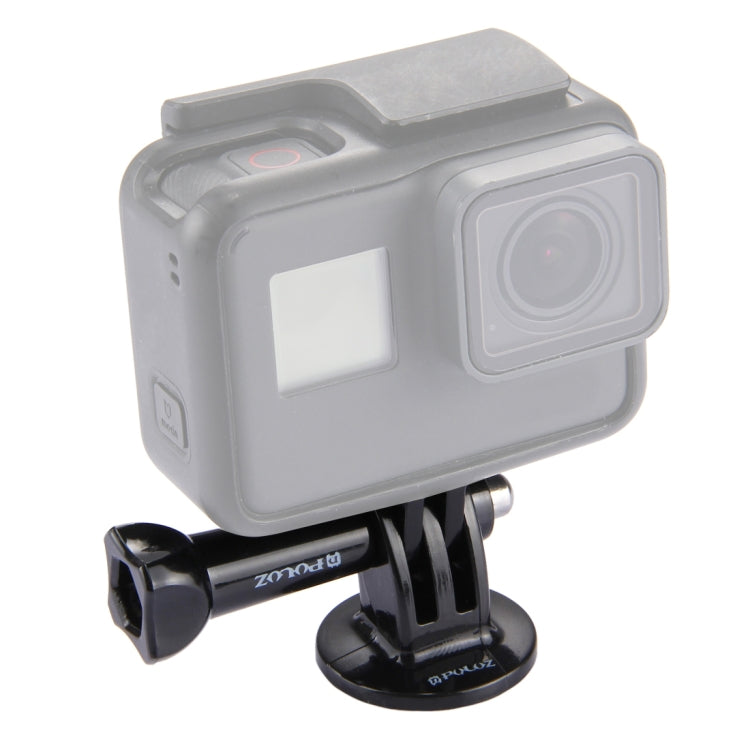 PULUZ กล้องอะแดปเตอร์เมาท์ขาตั้งกล้องพร้อมสกรูยาวสำหรับ GoPro Hero11 Black / HERO10 Black / 9 Black / 8 Black / 7 / 6 / 5 / 5 เซสชัน / 4 เซสชัน / 4/3 + / 3/2/1, DJI Osmo Action และอื่น ๆกล้องแอ็คชั่น, Tripod Adapter + Screw