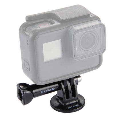 PULUZ กล้องอะแดปเตอร์เมาท์ขาตั้งกล้องพร้อมสกรูยาวสำหรับ GoPro Hero11 Black / HERO10 Black / 9 Black / 8 Black / 7 / 6 / 5 / 5 เซสชัน / 4 เซสชัน / 4/3 + / 3/2/1, DJI Osmo Action และอื่น ๆกล้องแอ็คชั่น, Tripod Adapter + Screw