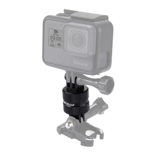 PULUZ การหมุน 360 องศา CNC หมุน Pivot ขยายแขนขาตั้งกล้องเมาสำหรับ GoPro Hero11 สีดำ / HERO10 สีดำ / 9 สีดำ / 8 สีดำ / 7/6/5/5 เซสชัน / 4 เซสชัน / 4/3 + / 3/2/1, DJI Osmoกล้องแอคชั่นและกล้องแอคชั่นอื่นๆ, Extension Adapter
