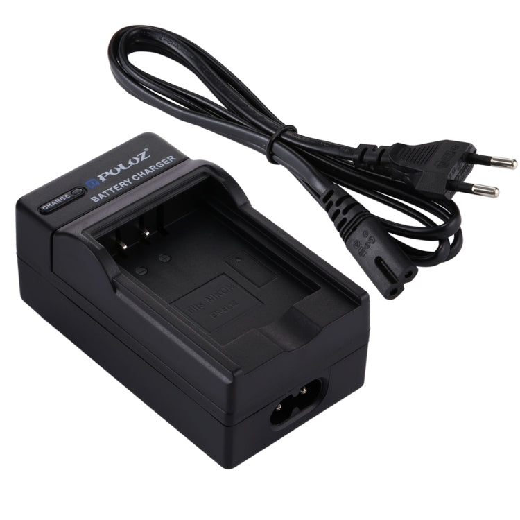 เครื่องชาร์จแบตเตอรี่แบบเสียบ PULUZ EU พร้อมสายเคเบิลสำหรับแบตเตอรี่ Nikon EN-EL12, EN-EL12 EU Plug