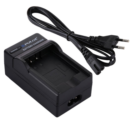 เครื่องชาร์จแบตเตอรี่แบบเสียบ PULUZ EU พร้อมสายเคเบิลสำหรับแบตเตอรี่ Nikon EN-EL12, EN-EL12 EU Plug