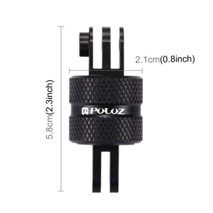 PULUZ การหมุน 360 องศา CNC หมุน Pivot ขยายแขนขาตั้งกล้องเมาสำหรับ GoPro Hero11 สีดำ / HERO10 สีดำ / 9 สีดำ / 8 สีดำ / 7/6/5/5 เซสชัน / 4 เซสชัน / 4/3 + / 3/2/1, DJI Osmoกล้องแอคชั่นและกล้องแอคชั่นอื่นๆ, Extension Adapter