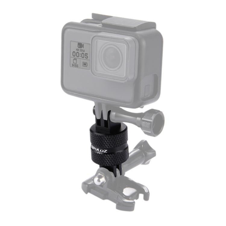 PULUZ การหมุน 360 องศา CNC หมุน Pivot ขยายแขนขาตั้งกล้องเมาสำหรับ GoPro Hero11 สีดำ / HERO10 สีดำ / 9 สีดำ / 8 สีดำ / 7/6/5/5 เซสชัน / 4 เซสชัน / 4/3 + / 3/2/1, DJI Osmoกล้องแอคชั่นและกล้องแอคชั่นอื่นๆ, Extension Adapter