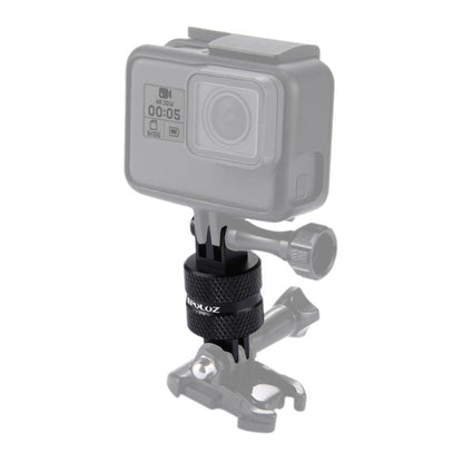 PULUZ การหมุน 360 องศา CNC หมุน Pivot ขยายแขนขาตั้งกล้องเมาสำหรับ GoPro Hero11 สีดำ / HERO10 สีดำ / 9 สีดำ / 8 สีดำ / 7/6/5/5 เซสชัน / 4 เซสชัน / 4/3 + / 3/2/1, DJI Osmoกล้องแอคชั่นและกล้องแอคชั่นอื่นๆ, Extension Adapter