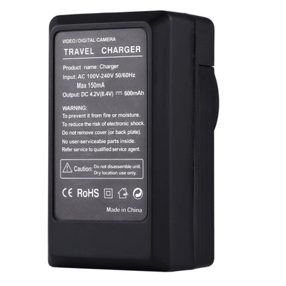 เครื่องชาร์จแบตเตอรี่แบบเสียบ PULUZ EU พร้อมสายเคเบิลสำหรับแบตเตอรี่ CASIO CNP40, CNP40 EU Plug