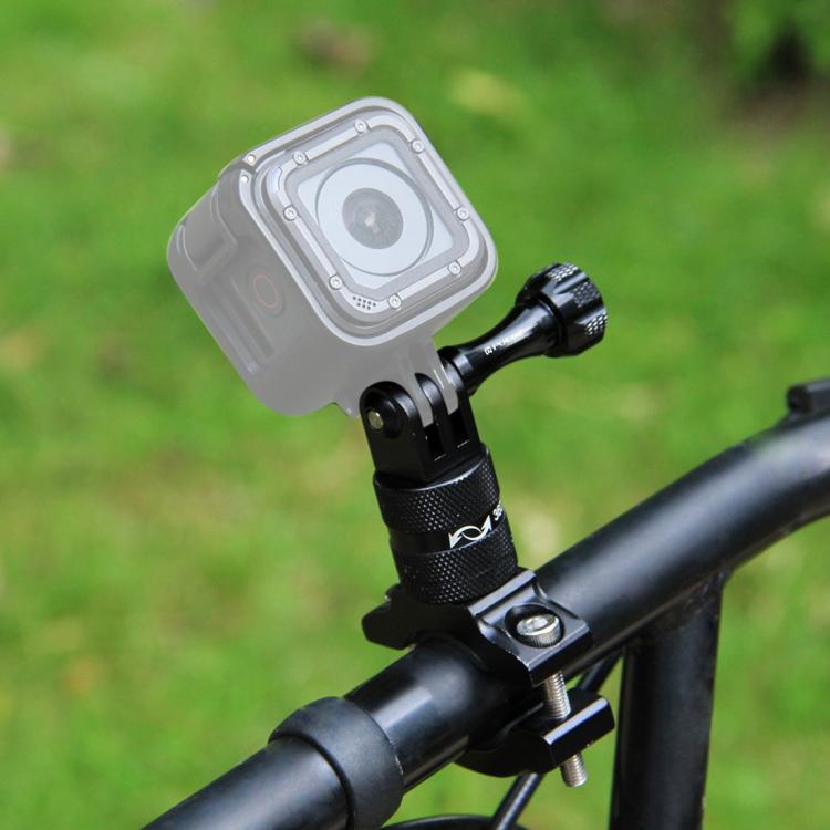 PULUZ การหมุน 360 องศาจักรยานอลูมิเนียมแฮนด์อะแดปเตอร์เมาท์พร้อมสกรูสำหรับ GoPro Hero11 สีดำ / HERO10 สีดำ / 9 สีดำ / 8 สีดำ / 7/6/5/5 เซสชัน / 4 เซสชัน / 4/3+ / 3/2/1, DJI Osmoกล้องแอคชั่นและกล้องแอคชั่นอื่นๆ, China Stock (Red), China Stock (Blue)    ...