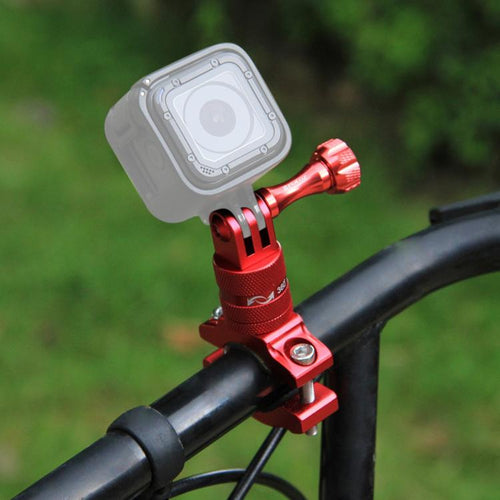 PULUZ การหมุน 360 องศาจักรยานอลูมิเนียมแฮนด์อะแดปเตอร์เมาท์พร้อมสกรูสำหรับ GoPro Hero11 สีดำ / HERO10 สีดำ / 9 สีดำ / 8 สีดำ / 7/6/5/5 เซสชัน / 4 เซสชัน / 4/3+ / 3/2/1, DJI Osmoกล้องแอคชั่นและกล้องแอคชั่นอื่นๆ, China Stock (Red), China Stock (Blue)    ...
