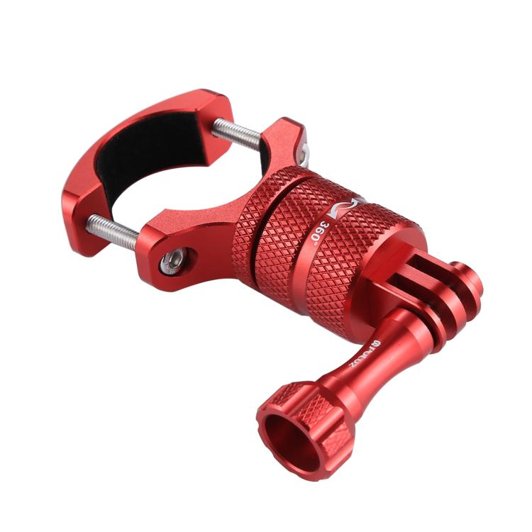 PULUZ การหมุน 360 องศาจักรยานอลูมิเนียมแฮนด์อะแดปเตอร์เมาท์พร้อมสกรูสำหรับ GoPro Hero11 สีดำ / HERO10 สีดำ / 9 สีดำ / 8 สีดำ / 7/6/5/5 เซสชัน / 4 เซสชัน / 4/3+ / 3/2/1, DJI Osmoกล้องแอคชั่นและกล้องแอคชั่นอื่นๆ, China Stock (Red), China Stock (Blue)    ...