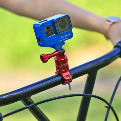 PULUZ การหมุน 360 องศาจักรยานอลูมิเนียมแฮนด์อะแดปเตอร์เมาท์พร้อมสกรูสำหรับ GoPro Hero11 สีดำ / HERO10 สีดำ / 9 สีดำ / 8 สีดำ / 7/6/5/5 เซสชัน / 4 เซสชัน / 4/3+ / 3/2/1, DJI Osmoกล้องแอคชั่นและกล้องแอคชั่นอื่นๆ, China Stock (Red), China Stock (Blue)    ...