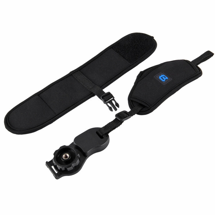 สายรัดข้อมือ PULUZ Soft Neoprene Hand Grip พร้อมแผ่นพลาสติกสกรูขนาด 1/4 นิ้วสำหรับกล้อง SLR / DSLR, Wrist Strap