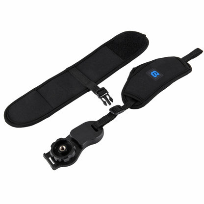 สายรัดข้อมือ PULUZ Soft Neoprene Hand Grip พร้อมแผ่นพลาสติกสกรูขนาด 1/4 นิ้วสำหรับกล้อง SLR / DSLR, Wrist Strap