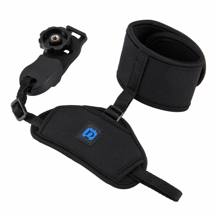 สายรัดข้อมือ PULUZ Soft Neoprene Hand Grip พร้อมแผ่นพลาสติกสกรูขนาด 1/4 นิ้วสำหรับกล้อง SLR / DSLR, Wrist Strap