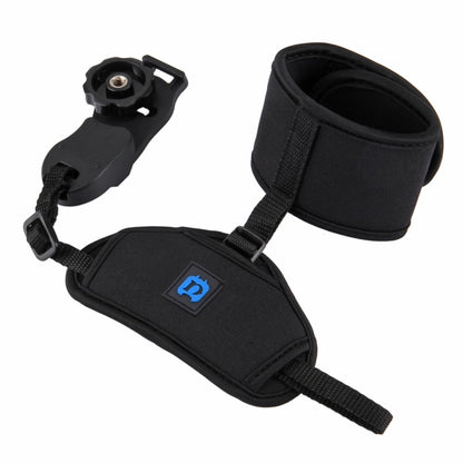 สายรัดข้อมือ PULUZ Soft Neoprene Hand Grip พร้อมแผ่นพลาสติกสกรูขนาด 1/4 นิ้วสำหรับกล้อง SLR / DSLR, Wrist Strap