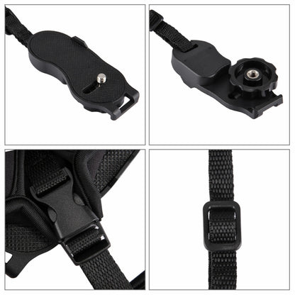 สายรัดข้อมือ PULUZ Soft Neoprene Hand Grip พร้อมแผ่นพลาสติกสกรูขนาด 1/4 นิ้วสำหรับกล้อง SLR / DSLR, Wrist Strap