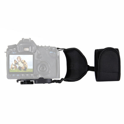 สายรัดข้อมือ PULUZ Soft Neoprene Hand Grip พร้อมแผ่นพลาสติกสกรูขนาด 1/4 นิ้วสำหรับกล้อง SLR / DSLR, Wrist Strap