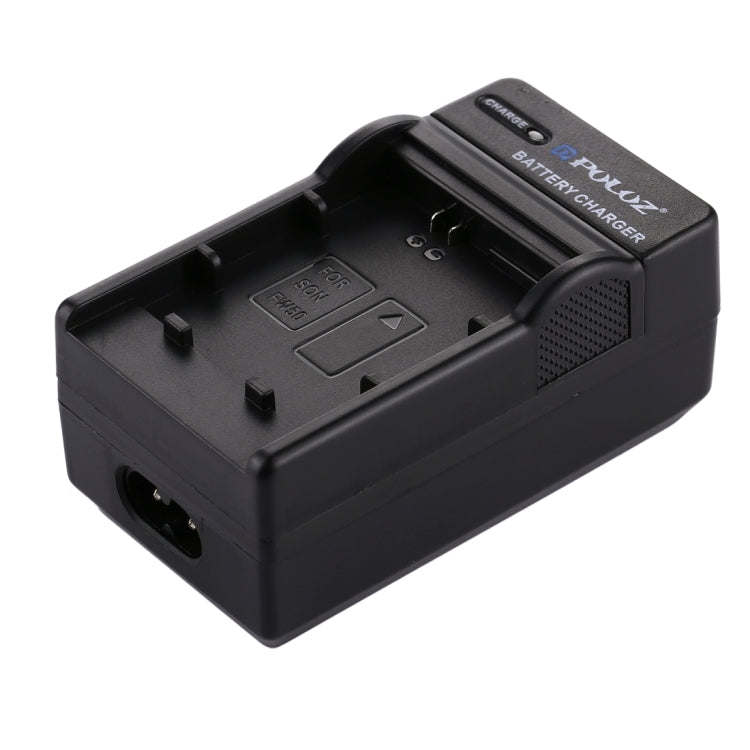 เครื่องชาร์จแบตเตอรี่กล้องดิจิตอล PULUZ สำหรับแบตเตอรี่ Sony NP-FW50, NP-FW50 Car Charger
