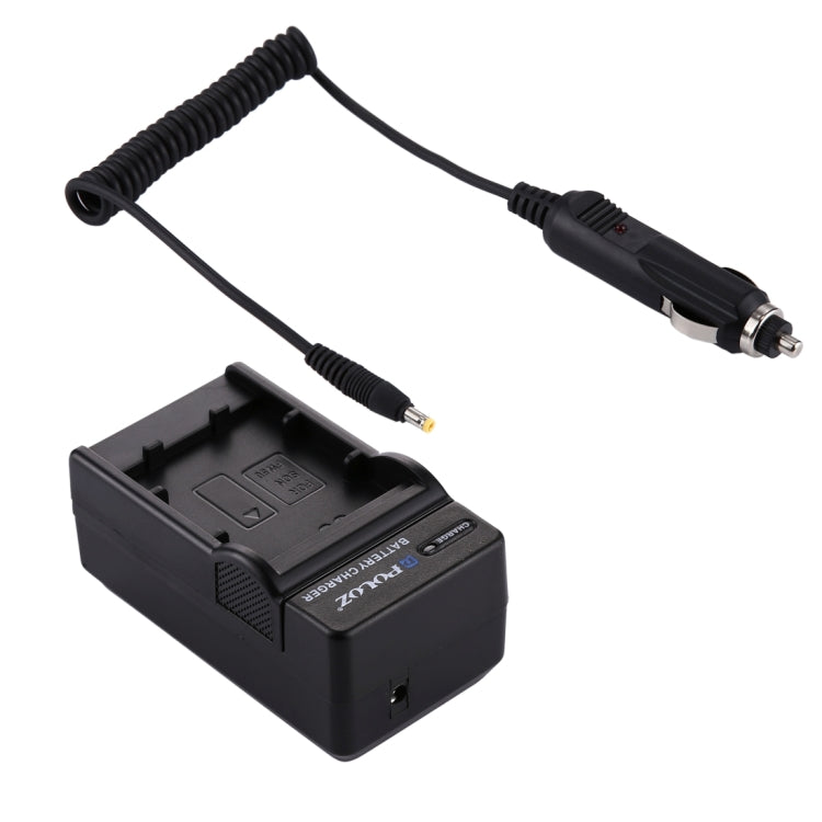 เครื่องชาร์จแบตเตอรี่กล้องดิจิตอล PULUZ สำหรับแบตเตอรี่ Sony NP-FW50, NP-FW50 Car Charger