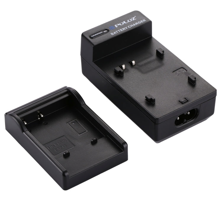 เครื่องชาร์จแบตเตอรี่กล้องดิจิตอล PULUZ สำหรับแบตเตอรี่ CASIO CNP40, CNP40 Car Charger