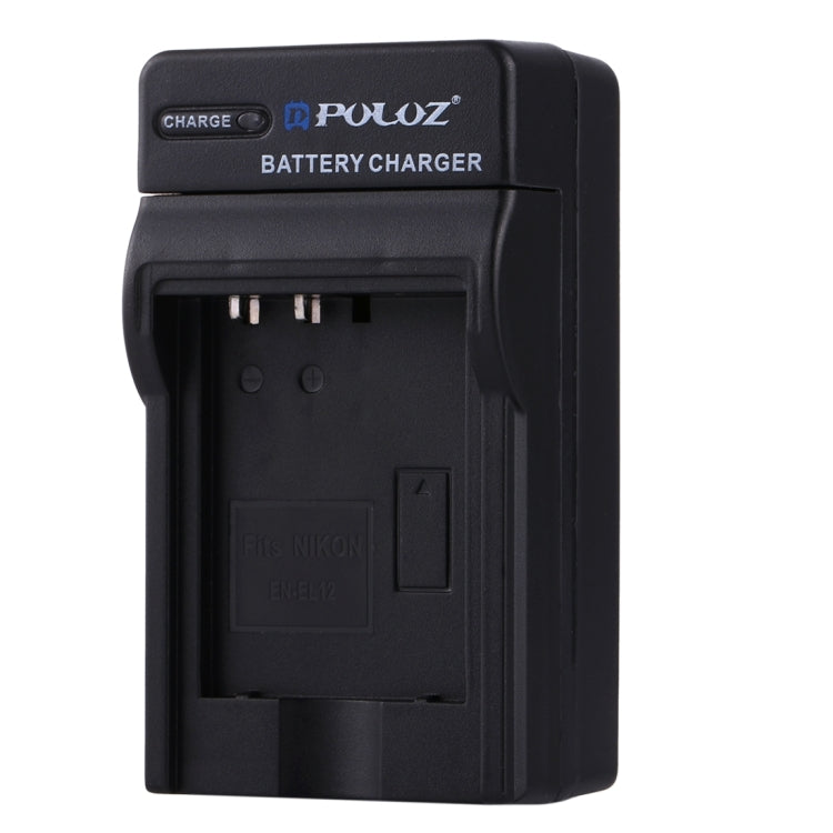 เครื่องชาร์จแบตเตอรี่กล้องดิจิตอล PULUZ สำหรับแบตเตอรี่ Nikon EN-EL12, EN-EL12  Car Charger