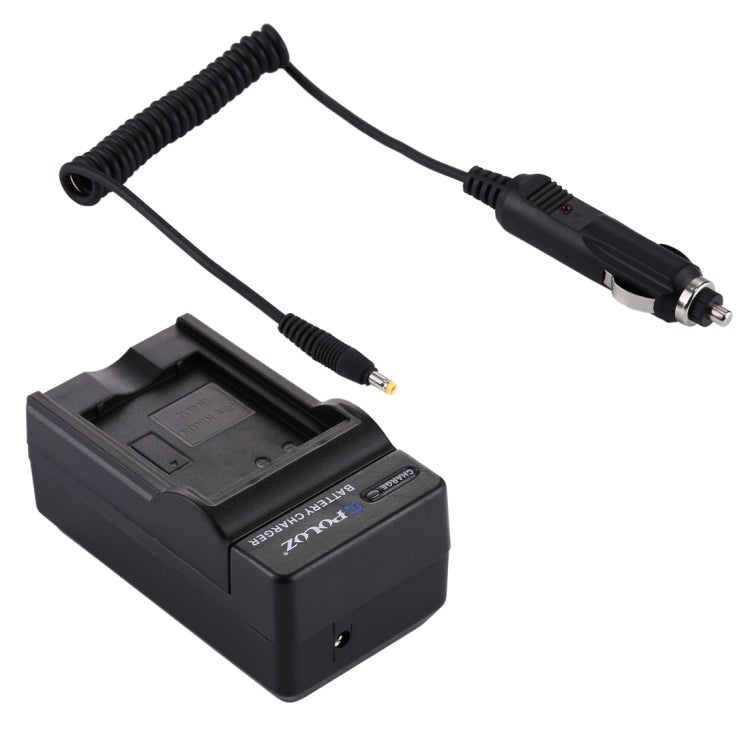 เครื่องชาร์จแบตเตอรี่กล้องดิจิตอล PULUZ สำหรับแบตเตอรี่ Nikon EN-EL12, EN-EL12  Car Charger