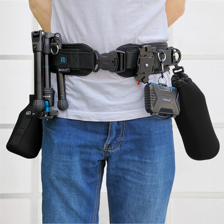 PULUZ เข็มขัดรัดเอวมัดอเนกประสงค์พร้อมตะขอสำหรับกล้อง SLR / DSLR, Waistband Strap