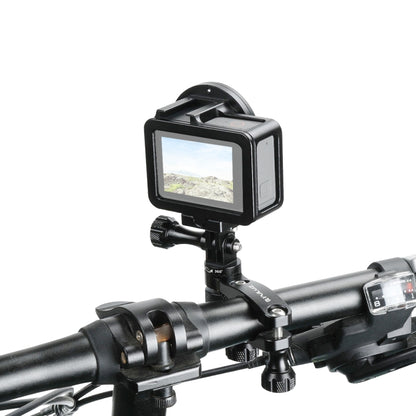 PULUZ การหมุน 360 องศาจักรยานอลูมิเนียมแฮนด์อะแดปเตอร์เมาท์พร้อมสกรูสำหรับ GoPro Hero11 สีดำ / HERO10 สีดำ / 9 สีดำ / 8 สีดำ / 7/6/5/5 เซสชัน / 4 เซสชัน / 4/3+ / 3/2/1, DJI Osmoกล้องแอคชั่นและกล้องแอคชั่นอื่นๆ, Handlebar Adapter Mount 2