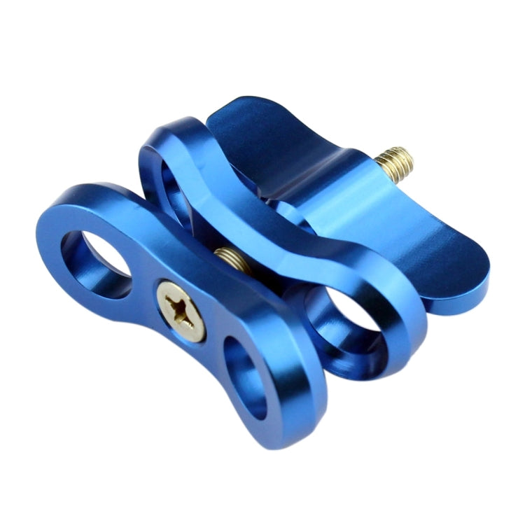 PULUZ Ball Clamp Close Hole กล้องดำน้ำวงเล็บ CNC อลูมิเนียมสปริงไฟฉาย Clamp สำหรับดำน้ำระบบถ่ายภาพใต้น้ำ, Single Ball Close Hole(Black), Single Ball Close Hole(Blue), Single Ball Close Hole(Red)