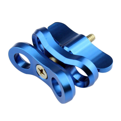 PULUZ Ball Clamp Close Hole กล้องดำน้ำวงเล็บ CNC อลูมิเนียมสปริงไฟฉาย Clamp สำหรับดำน้ำระบบถ่ายภาพใต้น้ำ, Single Ball Close Hole(Black), Single Ball Close Hole(Blue), Single Ball Close Hole(Red)