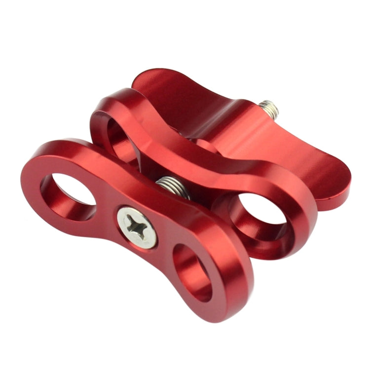 PULUZ Ball Clamp Close Hole กล้องดำน้ำวงเล็บ CNC อลูมิเนียมสปริงไฟฉาย Clamp สำหรับดำน้ำระบบถ่ายภาพใต้น้ำ, Single Ball Close Hole(Black), Single Ball Close Hole(Blue), Single Ball Close Hole(Red)