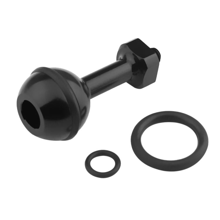 PULUZ 1/4 นิ้วสกรูอลูมิเนียมบอลอะแดปเตอร์เมาสำหรับ GoPro Hero11 ดำ / HERO10 ดำ / 9 ดำ / 8 ดำ / 7/6/5/5 เซสชัน / 4 เซสชัน / 4/3 + / 3/2/1, DJI Osmo การกระทำและกล้องแอคชั่นอื่นๆ เส้นผ่านศูนย์กลาง: 2.5 ซม, 1/4 inch Screw(Black), 1/4 inch Screw(Blue)