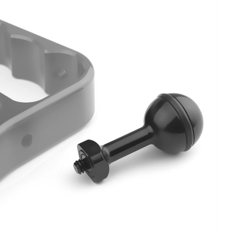 PULUZ 1/4 นิ้วสกรูอลูมิเนียมบอลอะแดปเตอร์เมาสำหรับ GoPro Hero11 ดำ / HERO10 ดำ / 9 ดำ / 8 ดำ / 7/6/5/5 เซสชัน / 4 เซสชัน / 4/3 + / 3/2/1, DJI Osmo การกระทำและกล้องแอคชั่นอื่นๆ เส้นผ่านศูนย์กลาง: 2.5 ซม, 1/4 inch Screw(Black), 1/4 inch Screw(Blue)