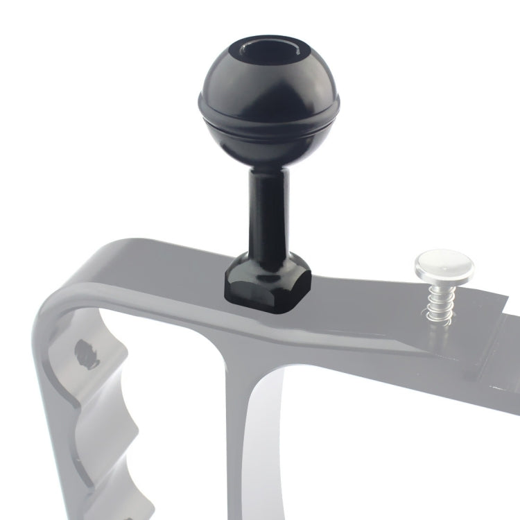 PULUZ 1/4 นิ้วสกรูอลูมิเนียมบอลอะแดปเตอร์เมาสำหรับ GoPro Hero11 ดำ / HERO10 ดำ / 9 ดำ / 8 ดำ / 7/6/5/5 เซสชัน / 4 เซสชัน / 4/3 + / 3/2/1, DJI Osmo การกระทำและกล้องแอคชั่นอื่นๆ เส้นผ่านศูนย์กลาง: 2.5 ซม, 1/4 inch Screw(Black), 1/4 inch Screw(Blue)