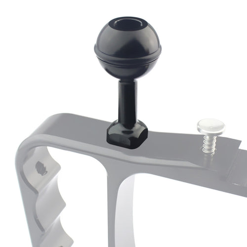 PULUZ 1/4 นิ้วสกรูอลูมิเนียมบอลอะแดปเตอร์เมาสำหรับ GoPro Hero11 ดำ / HERO10 ดำ / 9 ดำ / 8 ดำ / 7/6/5/5 เซสชัน / 4 เซสชัน / 4/3 + / 3/2/1, DJI Osmo การกระทำและกล้องแอคชั่นอื่นๆ เส้นผ่านศูนย์กลาง: 2.5 ซม, 1/4 inch Screw(Black), 1/4 inch Screw(Blue)
