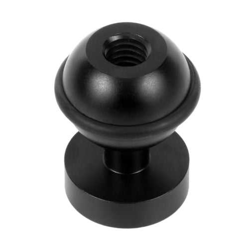 PULUZ CNC อลูมิเนียมบอลหัวอะแดปเตอร์เมาท์สำหรับ GoPro Hero11 สีดำ / HERO10 สีดำ / 9 สีดำ / 8 สีดำ / 7/6/5/5 เซสชัน / 4 เซสชัน / 4/3 + / 3/2/1, DJI Osmo การกระทำและการกระทำอื่น ๆกล้องเส้นผ่านศูนย์กลาง: 2.5 ซม, CNC Aluminum (Black)