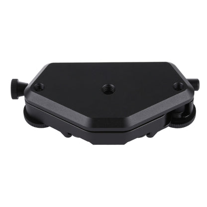 PULUZ คลิปกล้องจับภาพ CNC อลูมิเนียมอัลลอยด์คลิปที่วางจำหน่ายด่วนพร้อมแผ่น