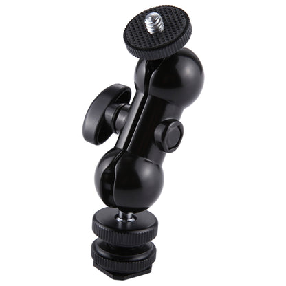 PULUZ Flash Hot Shoe หมุนหัวบอล 1/4 นิ้วสกรูขาตั้งกล้อง Magic Arm พร้อมล็อค, Magic Arm