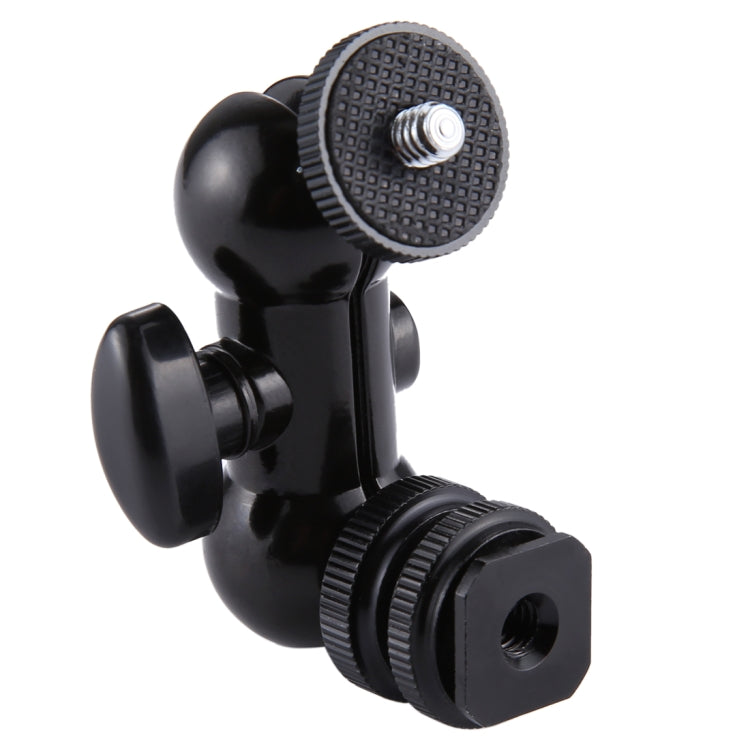 PULUZ Flash Hot Shoe หมุนหัวบอล 1/4 นิ้วสกรูขาตั้งกล้อง Magic Arm พร้อมล็อค, Magic Arm