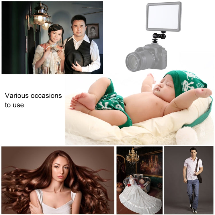 PULUZ Flash Hot Shoe หมุนหัวบอล 1/4 นิ้วสกรูขาตั้งกล้อง Magic Arm พร้อมล็อค, Magic Arm