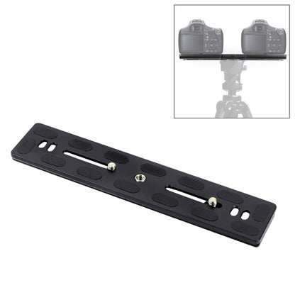 PULUZ ความยาว 200 มม.PU-200 อลูมิเนียม-แมกนีเซียม Quick Release Plate QR Clamp สำหรับ Benro B3/J2 /J3 ขาตั้งกล้องขาตั้งกล้อง