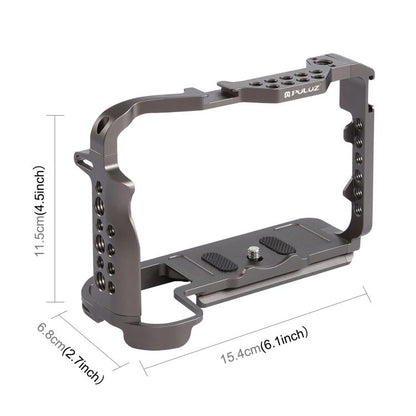 PULUZ โคลงกรงกล้องวิดีโอสำหรับ Canon EOS R5 / R5C / EOS R6 / R6 II โดยไม่ต้องจับ, For Canon EOS R5 Cage