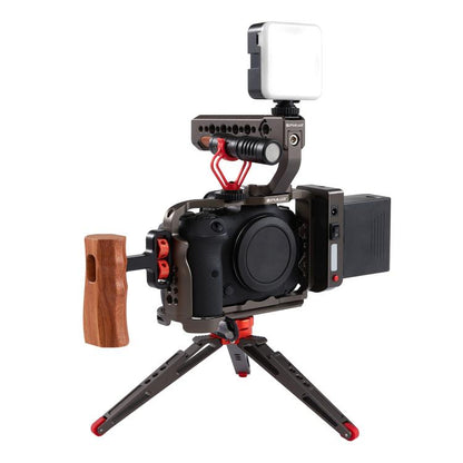 PULUZ โคลงกรงกล้องวิดีโอสำหรับ Canon EOS R5 / R5C / EOS R6 / R6 II โดยไม่ต้องจับ, For Canon EOS R5 Cage