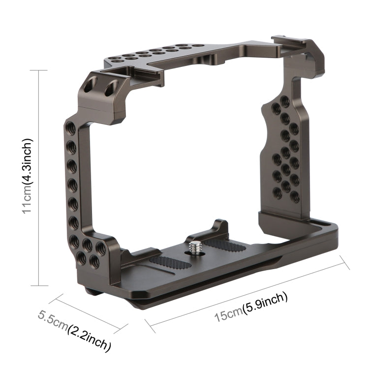 PULUZ โคลงกรงกล้องวิดีโอสำหรับ Sony A7 III และ A7M3 / A7R3 และ A7R III โดยไม่ต้องจับ, For Sony A7 III Cage