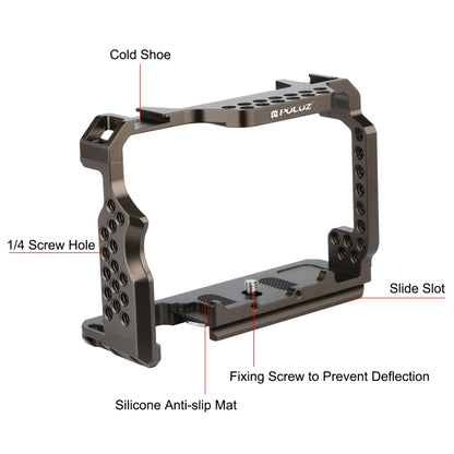 PULUZ โคลงกรงกล้องวิดีโอสำหรับ Sony A7 III และ A7M3 / A7R3 และ A7R III โดยไม่ต้องจับ, For Sony A7 III Cage