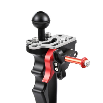 PULUZ ก้านอะแดปเตอร์ต่อขยายทริกเกอร์ชัตเตอร์สำหรับระบบแขนใต้น้ำ, Trigger 2(Red)