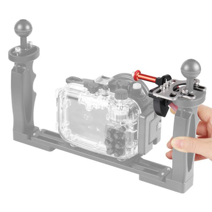 PULUZ ก้านอะแดปเตอร์ต่อขยายทริกเกอร์ชัตเตอร์สำหรับระบบแขนใต้น้ำ, Trigger 2(Red)