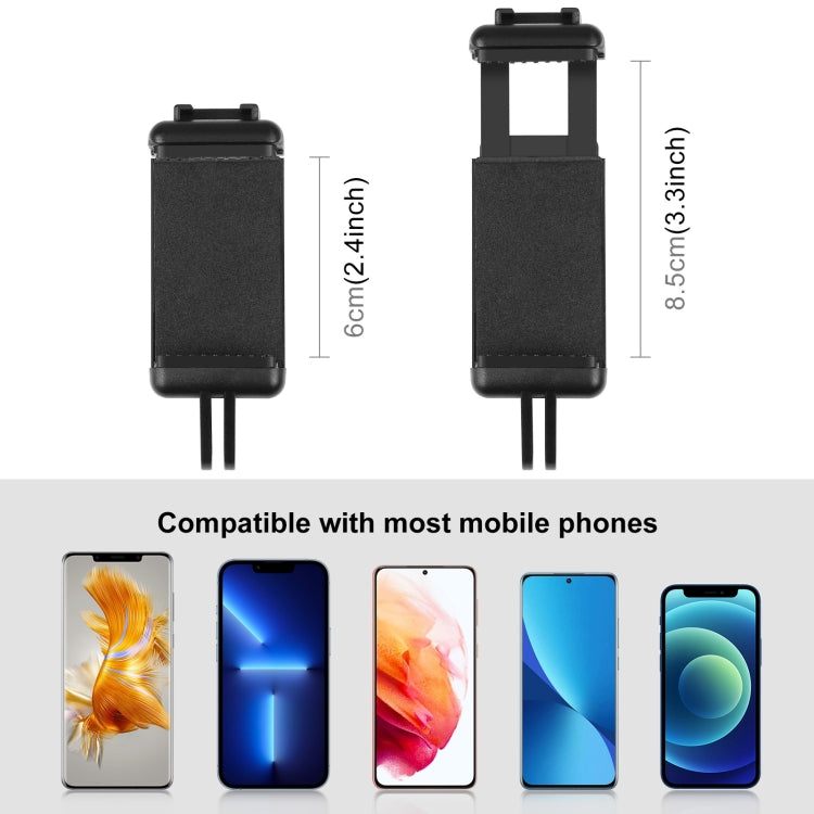 PULUZ Selfie Sticks ขาตั้งกล้องอะแดปเตอร์ยึดโทรศัพท์สำหรับ iPhone, Samsung, HTC, Sony, LG และสมาร์ทโฟนอื่น ๆ, Sticks Tripod Adapter
