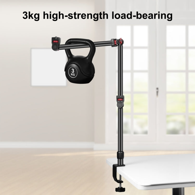 PULUZ กล้องเหนือศีรษะ Mount C-Clamp โต๊ะ Stand Live Holder