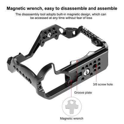 สำหรับ Canon EOS R7 PULUZ โลหะกล้อง CAGE Stabilizer RIG, For Canon EOS R7 Cage